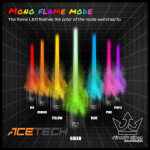 ACETECH BIFROST Tracer - flame mode